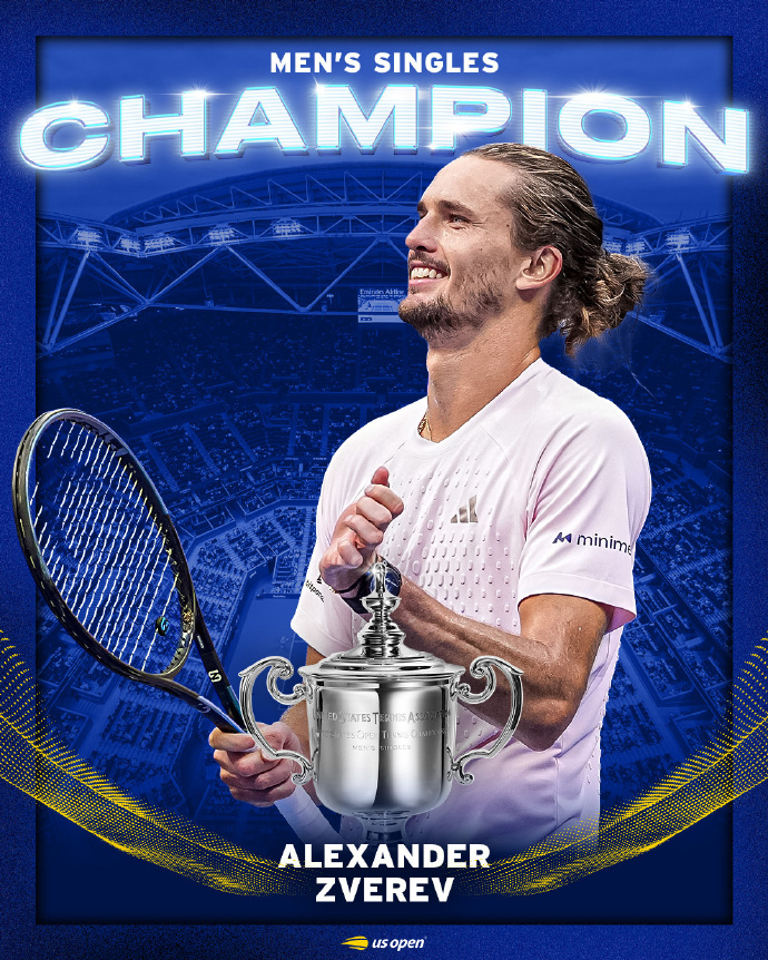 Góc Nhìn FB88: Chức vô địch US Open đầu tiên! Zverev thắng Shelton 3-1, đối đầu 6 trận toàn thắn